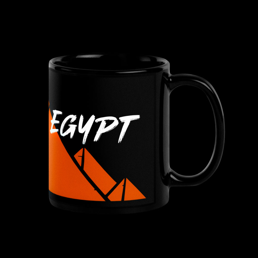 Minimalist Pyramids Mug - 11oz Black Mug