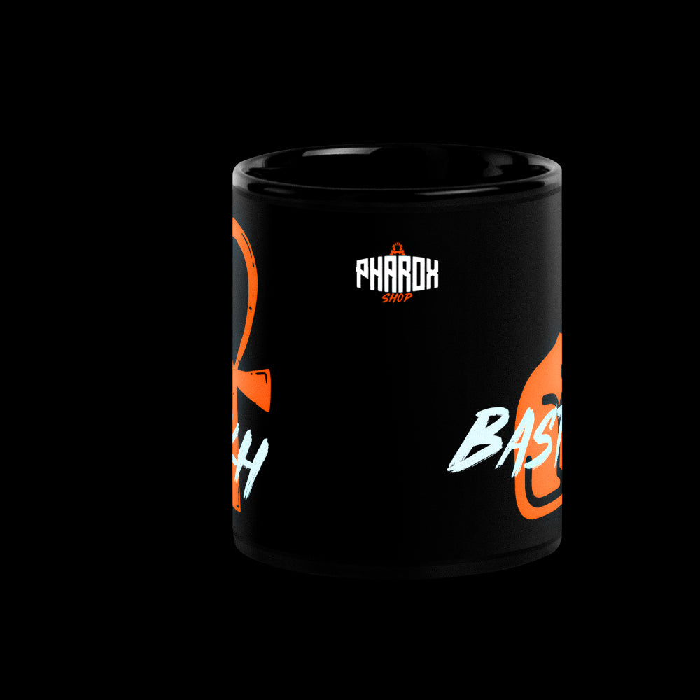 Minimalist Cat Goddess Mug - 11oz Black Mug