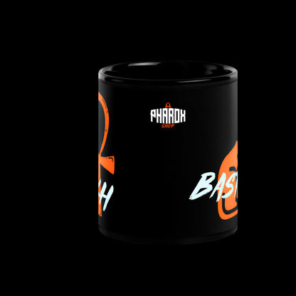 Minimalist Cat Goddess Mug - 11oz Black Mug