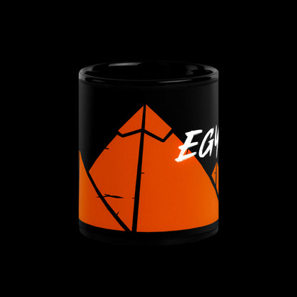 Minimalist Pyramids Mug - 11oz Black Mug